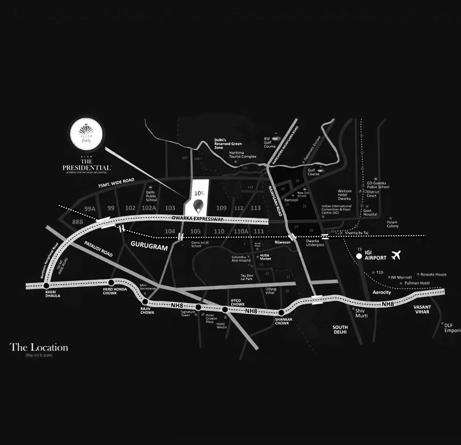 Elan The Emperor location sector 106